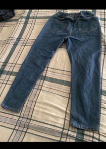 Distressed Denim Jeans