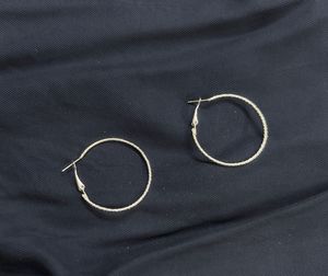 Silver Hoop Earrings