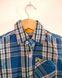 Blue Checks Shirts (Boy&#39;s)
