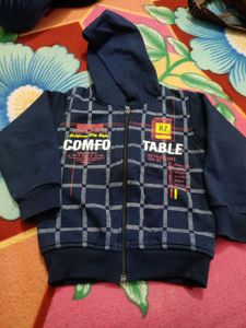 Kid Boy Blue Sweat Shirt