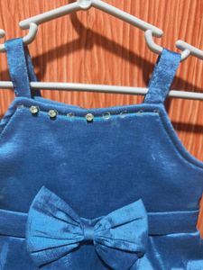 Baby Girl Blueberry Balloon Frock