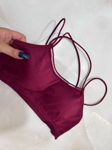 Burgundy Top
