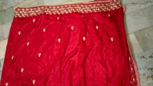 Red Saree