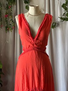 Coral Maxi Dress
