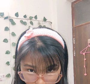 2 Pink Knitted Headband🩷🤍