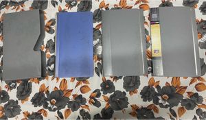 3 card holders with box