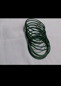 Green Bangles And,3 Set Concealers