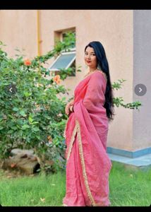 Totally New Saree With Unstitched Blouse