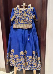 Elegant Blue Lehenga Choli