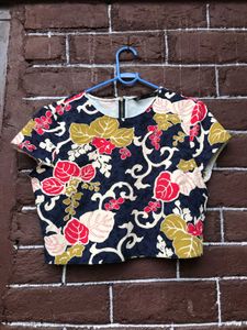 Zara Floral Top.