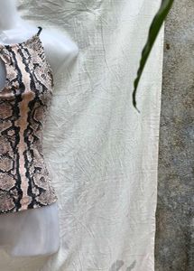 2255 SEXY SNAKE PRINT TOP