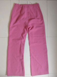 Pink Stylish Trouser For Women