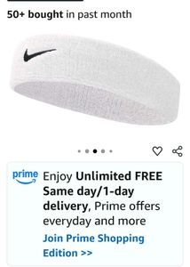 nike strechable hair band