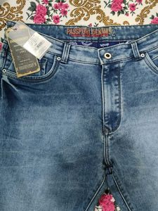 Blue Denim Jeans brand new sealed tag from showrom
