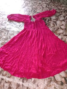 Floral Pleated  3 combo dress 1jump suite