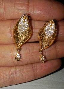 Elegant Gold-Tone Earrings