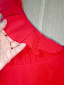 Boohoo Red Dress