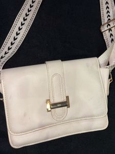 White Sling Bag