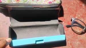 Blue Ray Cut Glasses With Case for eye Protection