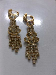 Dangling Rhinestone Earrings