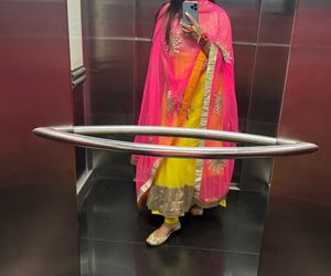 Yellow & Pink Kurta Set