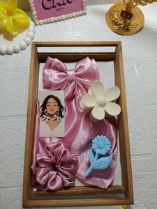 Cute Pink Hair Accessories Set