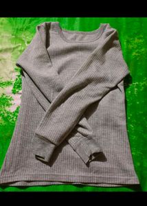 Thermal Top For Women Grey Color