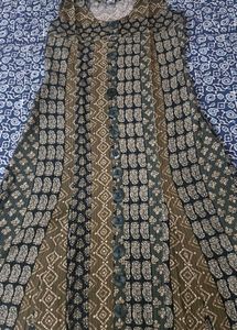Patterned A-line Kurti