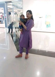 Elegant Lavender Kurta Set