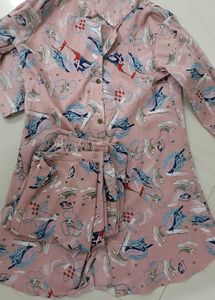 Pink Floral Co-ord Set