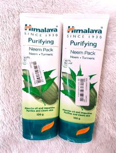 Himalaya Herbals Purifying Neem Pack, 100g Packagi