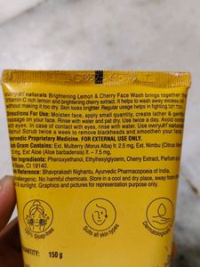 Everyuth Lemon &amp; Cherry Face Wash