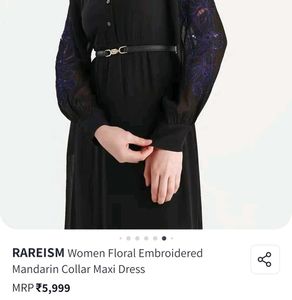 Rareism Black dress