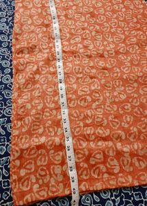 Peach Bhagalpuri Kurta