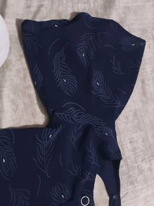 Cute Crop Top Can Be Use As Blouse 💙🪻