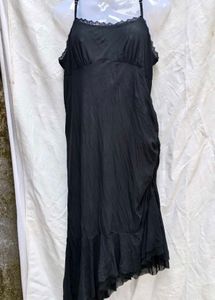 17139. Black Cami Slip Dress