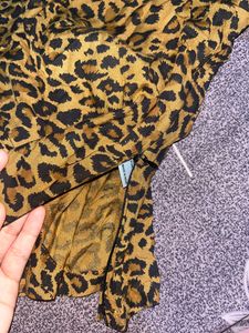 Sexy Chitah Print Crop Top🤎