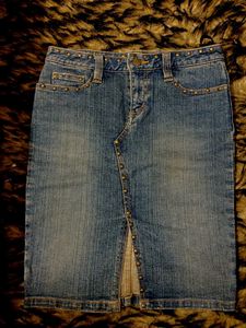 Y2K DENIM SKIRT