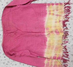 Pink Embroidered Top