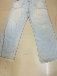 Light Wash Denim Jeans