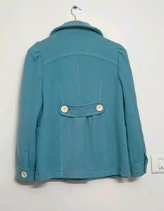 Vintage Style Blue Coat