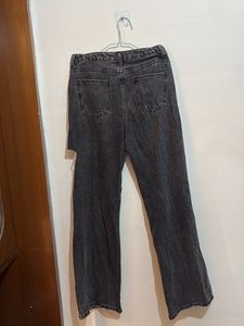 Ripped Wide Leg Jeans