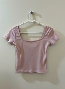 Cute Pink Crop Top