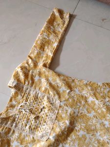Floral Print Kurta