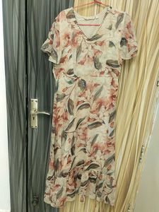 Floral Print Midi Dress