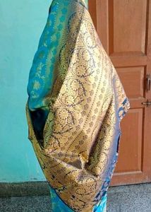Blue  Silk Saree