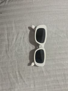 White Frame Sunglasses