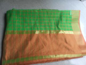 New Saree With Stitched Blouse