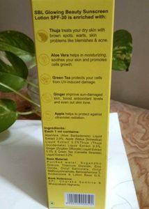 SBL Glowing Beauty Sunscreen SPF 30