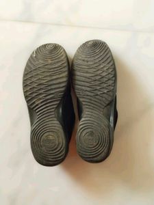 PU KING Black Casual Shoes